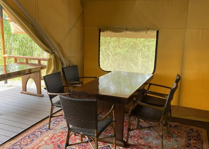 Kamp alanı Erholungsgebiet Blauer