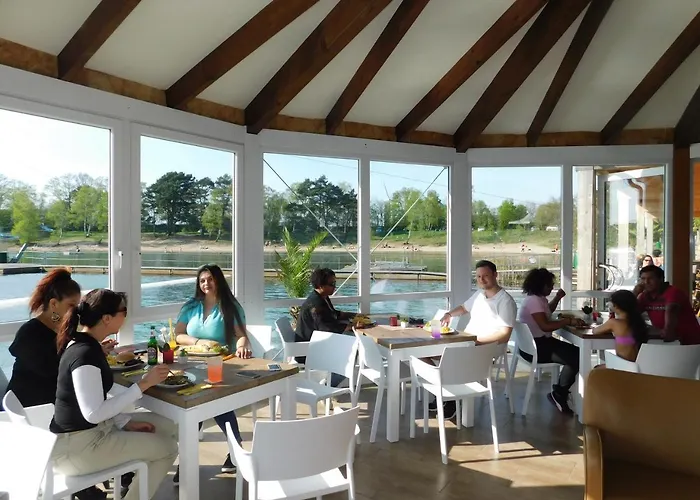 Kamp alanı Erholungsgebiet Blauer